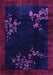 Oriental Purple Asian Inspired Rug, tr57pur