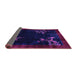 Sideview of Oriental Purple Asian Inspired Rug, tr57pur