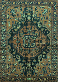 Persian Turquoise Traditional Rug, tr580turq