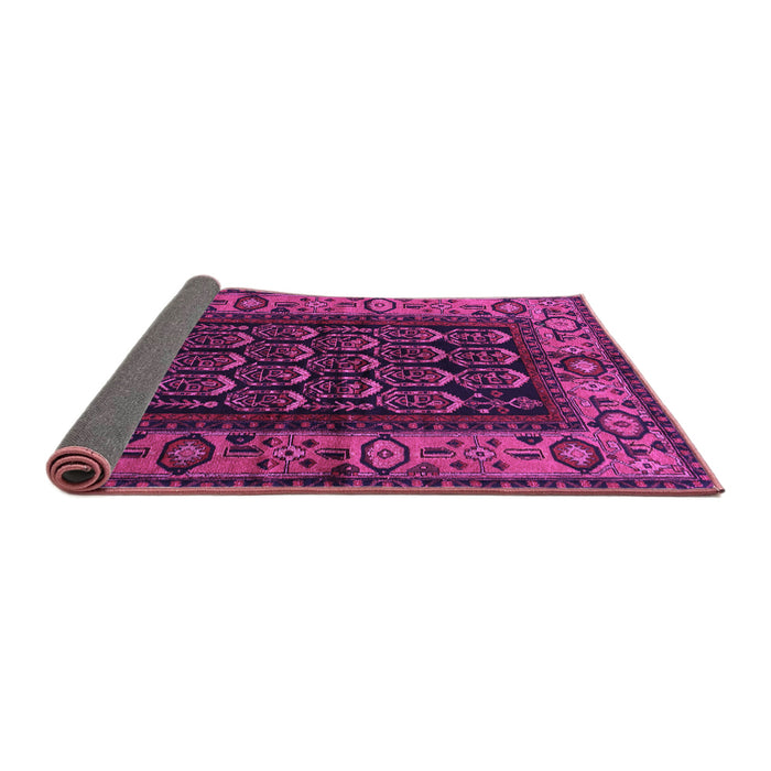 Sideview of Persian Purple Traditional Rug, tr581pur