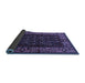 Sideview of Persian Blue Traditional Rug, tr581blu