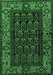 Persian Emerald Green Traditional Rug, tr581emgrn