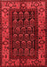 Persian Red Traditional Area Rugs