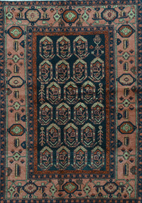 Persian Light Blue Traditional Rug, tr581lblu