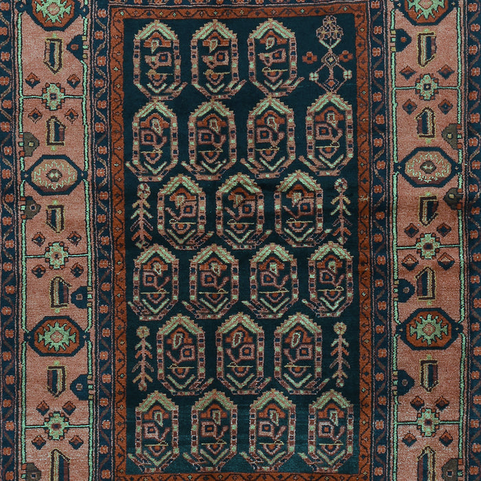 Persian Light Blue Traditional Rug, tr581lblu