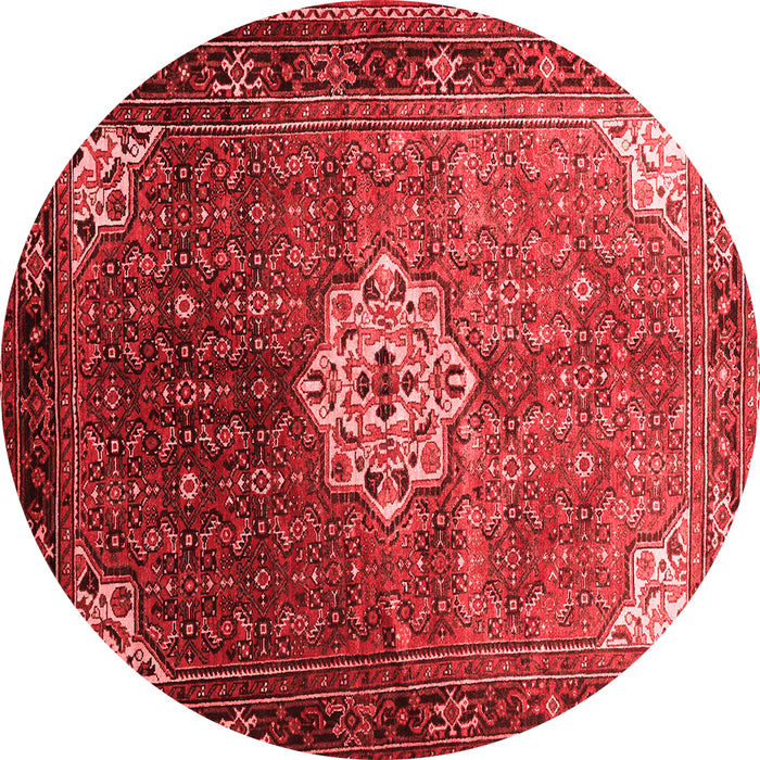 Machine Washable Persian Red Traditional Rug, wshtr582red