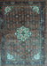 Persian Light Blue Traditional Rug, tr582lblu