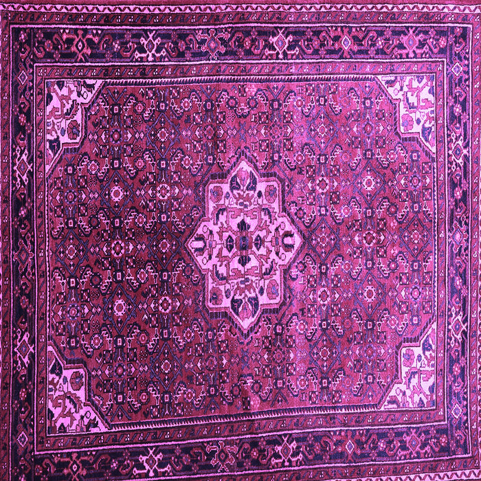 Square Persian Purple Traditional Rug, tr582pur