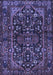 Persian Blue Traditional Rug, tr583blu