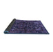 Sideview of Persian Blue Traditional Rug, tr583blu