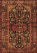 Persian Brown Traditional Rug, tr583brn