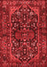 Persian Red Traditional Area Rugs