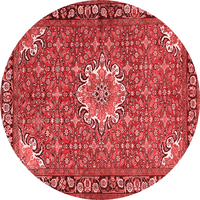 Machine Washable Persian Red Traditional Rug, wshtr584red