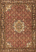 Persian Brown Traditional Rug, tr584brn