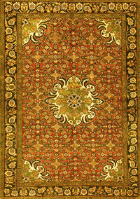 Persian Yellow Traditional Rug, tr584yw