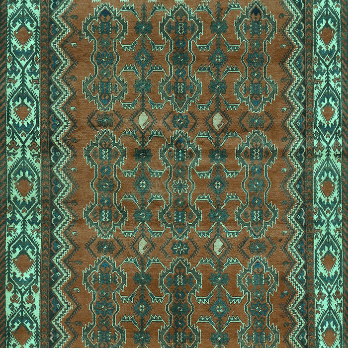 Persian Turquoise Traditional Rug, tr585turq
