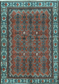Persian Light Blue Traditional Rug, tr585lblu