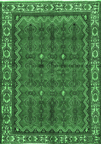Persian Emerald Green Traditional Rug, tr585emgrn
