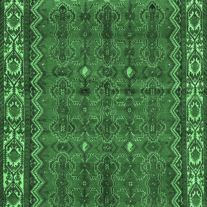 Persian Emerald Green Traditional Rug, tr585emgrn