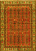 Persian Yellow Traditional Rug, tr585yw