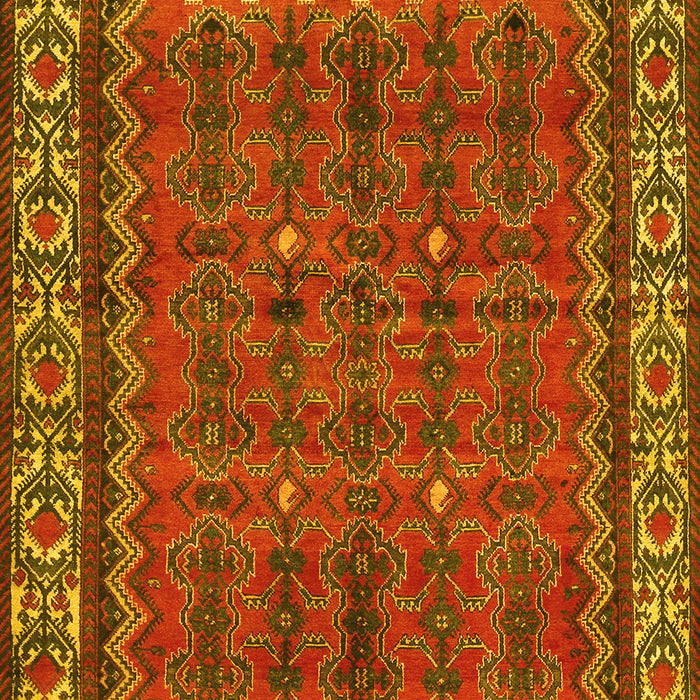 Persian Yellow Traditional Rug, tr585yw