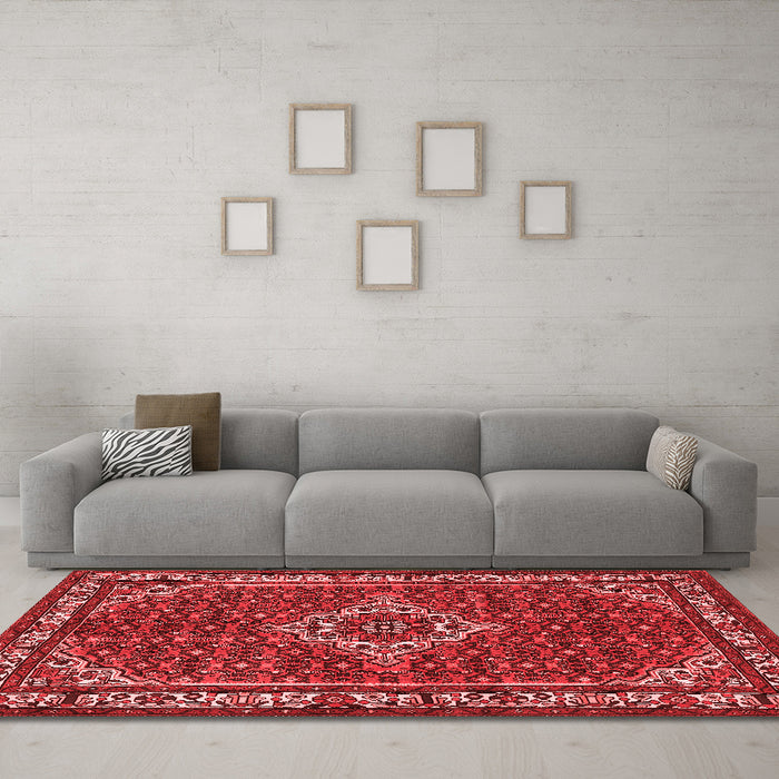 Traditional Red Washable Rugs
