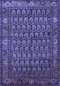 Persian Blue Traditional Rug, tr587blu