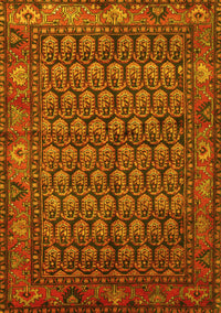 Persian Yellow Traditional Rug, tr587yw