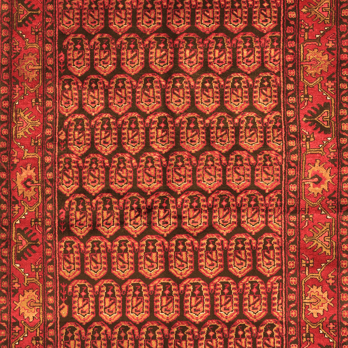 Persian Orange Traditional Rug, tr587org