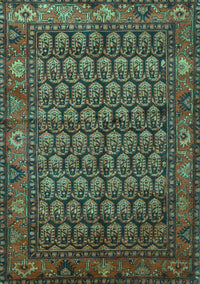 Persian Turquoise Traditional Rug, tr587turq