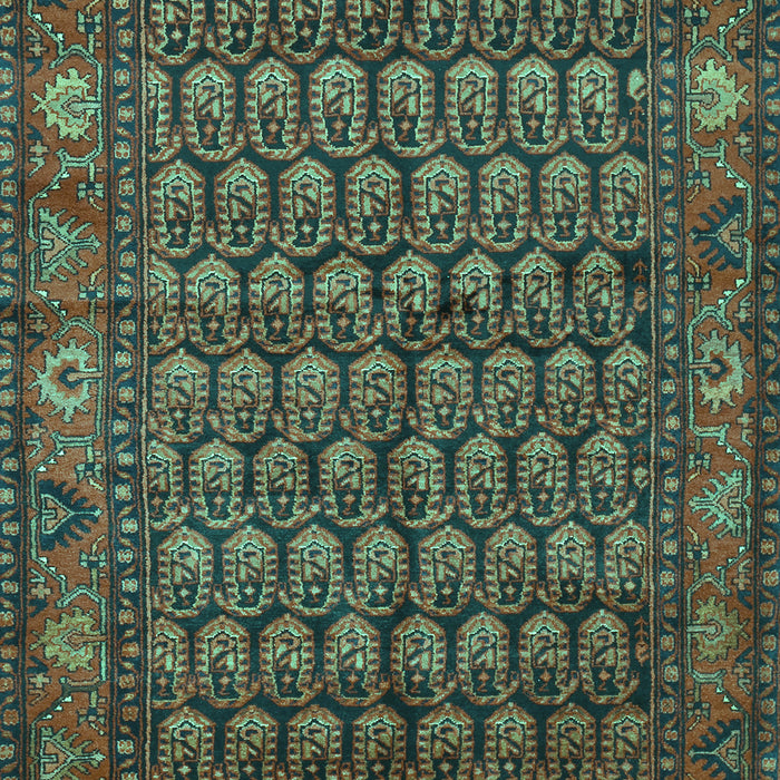 Persian Turquoise Traditional Rug, tr587turq