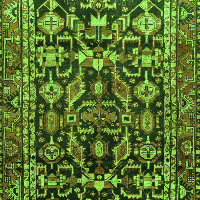 Persian Green Traditional Rug, tr588grn