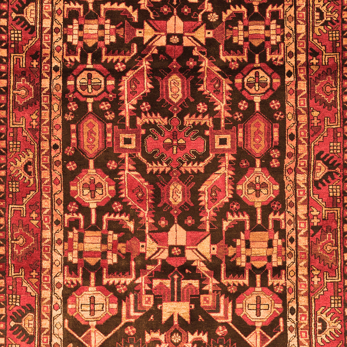 Persian Orange Traditional Rug, tr588org