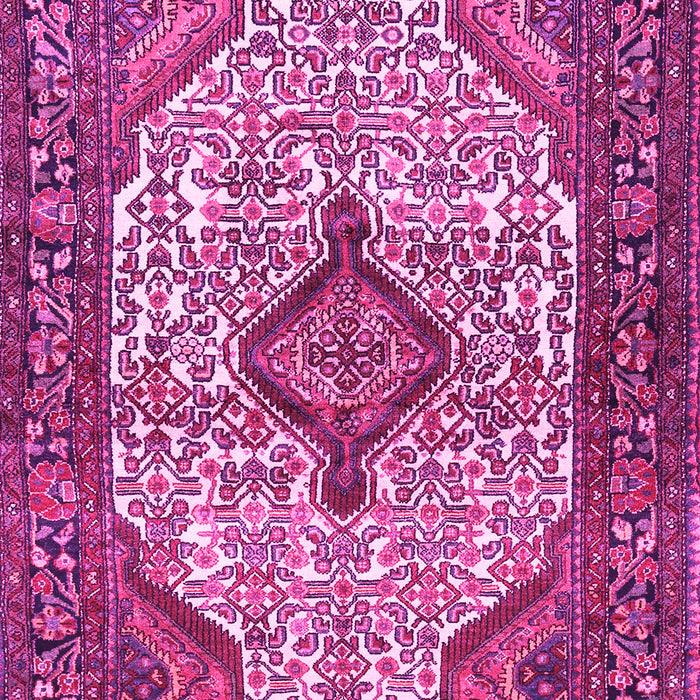 Medallion Pink Traditional Rug, tr589pnk