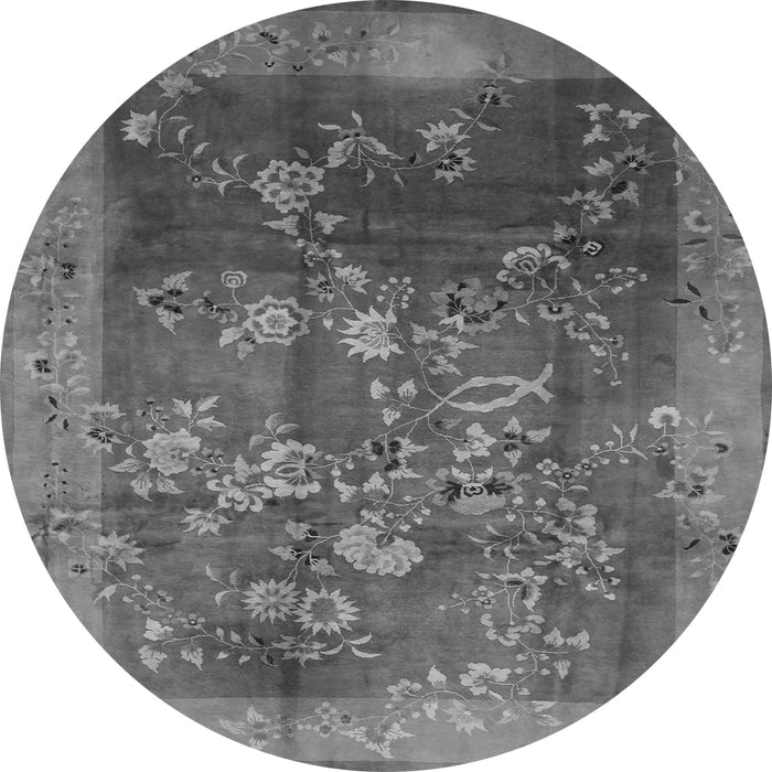 Machine Washable Oriental Gray Asian Inspired Rug, wshtr58gry
