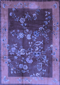 Oriental Blue Asian Inspired Rug, tr58blu