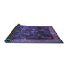 Sideview of Oriental Blue Asian Inspired Rug, tr58blu