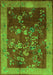 Oriental Green Asian Inspired Rug, tr58grn