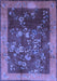 Machine Washable Oriental Blue Asian Inspired Rug, wshtr58blu