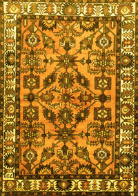 Persian Yellow Traditional Rug, tr590yw