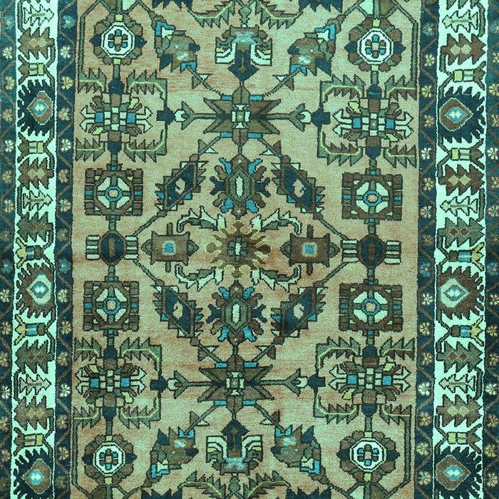 Persian Turquoise Traditional Rug, tr590turq