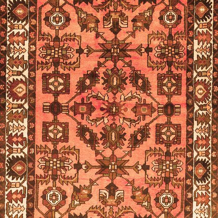 Persian Orange Traditional Rug, tr590org