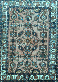 Persian Light Blue Traditional Rug, tr590lblu