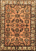 Machine Washable Persian Brown Traditional Rug, wshtr590brn