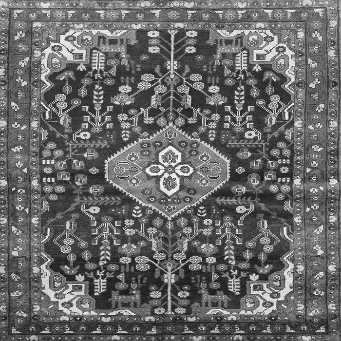 Serging Thickness of Persian Gray Traditional Rug, tr591gry