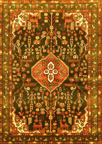 Persian Yellow Traditional Rug, tr591yw