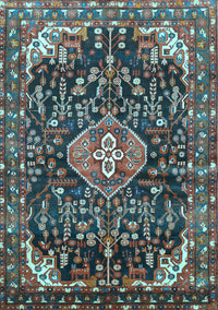 Persian Light Blue Traditional Rug, tr591lblu