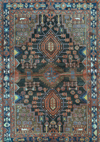 Persian Light Blue Traditional Rug, tr592lblu