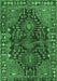 Persian Emerald Green Traditional Rug, tr592emgrn