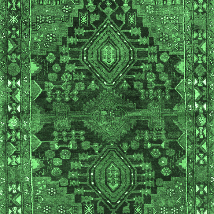 Persian Emerald Green Traditional Rug, tr592emgrn